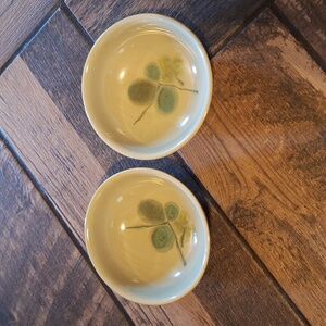 Vintage Franciscan Earthenware Bowls "Pebble Beach" Pattern